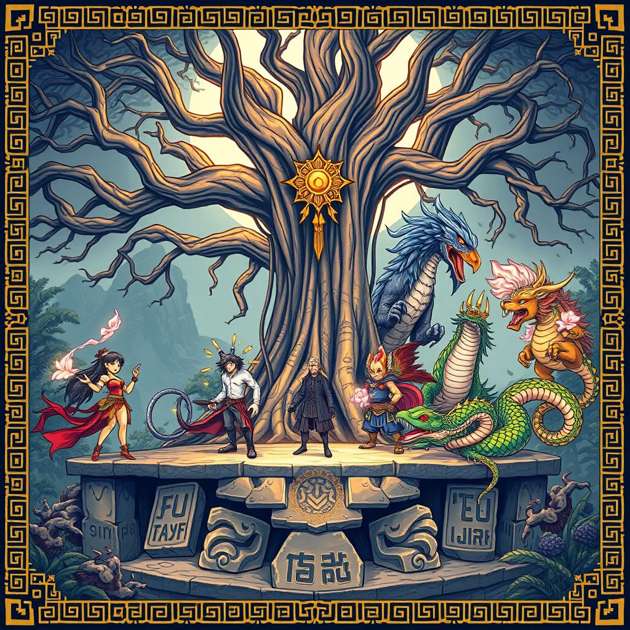 Mythborn: Clash of the Archipelago - Jabali AI Poster