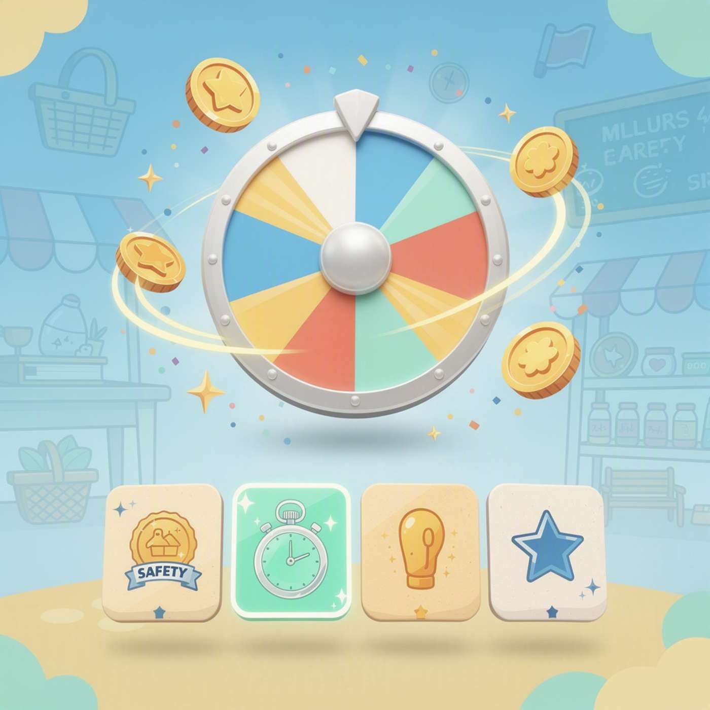 Markets Around Us game artwork