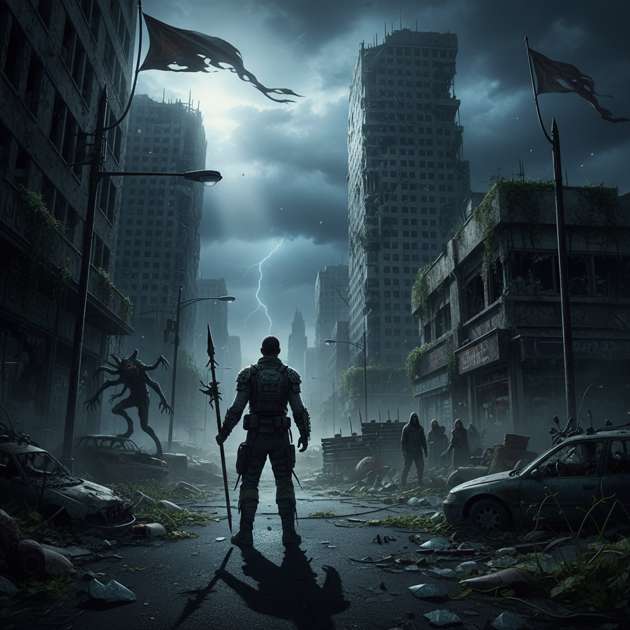 City of Ashes - Jabali AI Poster