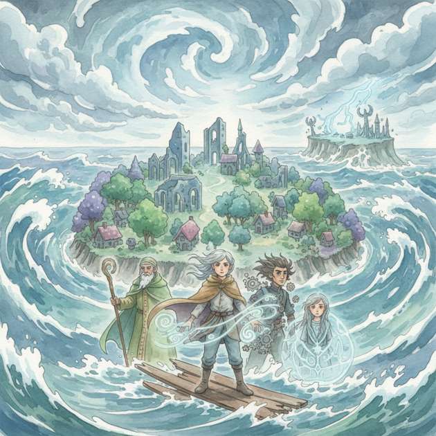 Tempest Isle - Jabali AI Poster