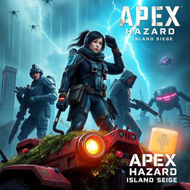 Apex Hazard: Island Siege - Jabali AI Poster
