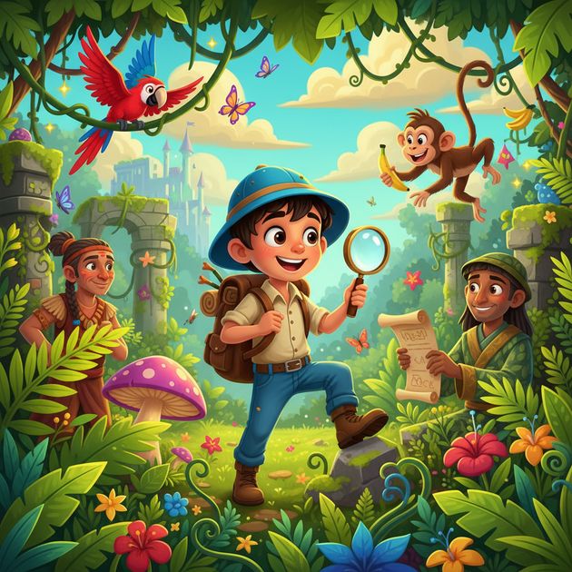 Jungle Quest: Lost & Found - Jabali AI Poster