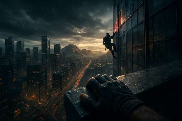 Skyline Ascent - Jabali AI Poster