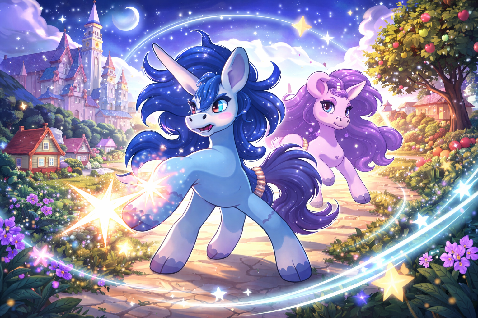 Nova and Stardust Starfall - Instant game by Jabali AI