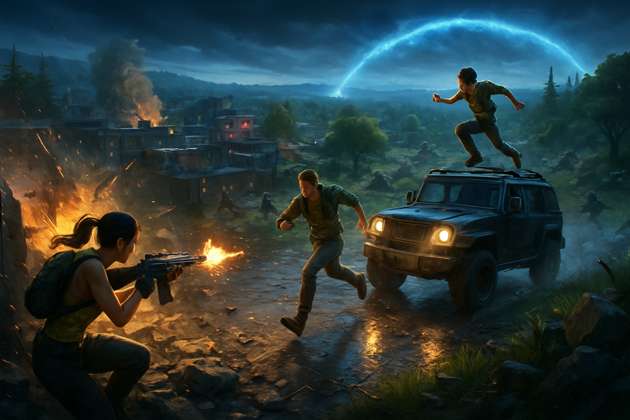 Urban Wilds Arena - Jabali AI Poster