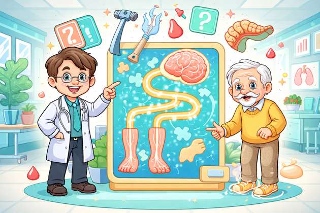 Nervencheck Diabetes Quiz - Jabali AI Poster