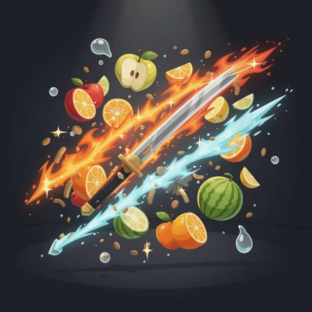 Blade & Berry Frenzy - Jabali AI Poster