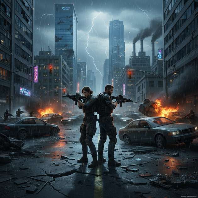 Urban Ruin Rivals - Jabali AI Poster