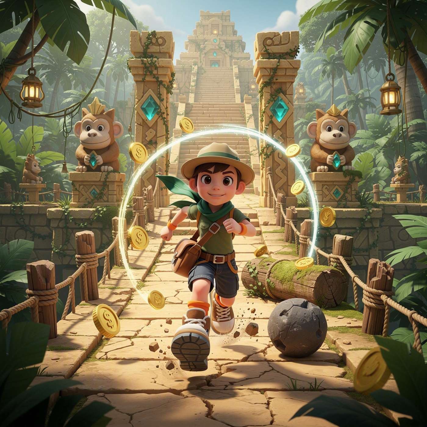 Temple Dash game artwork