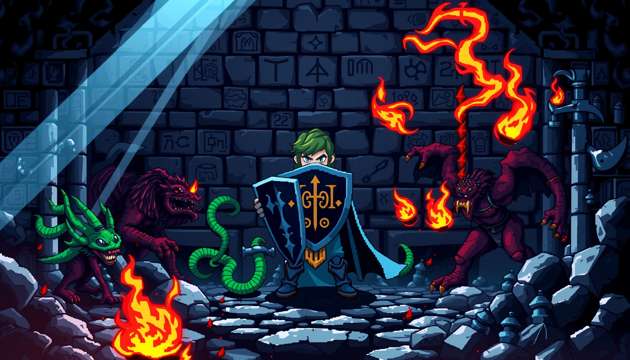 Labyrinth of Legends - Jabali AI Poster