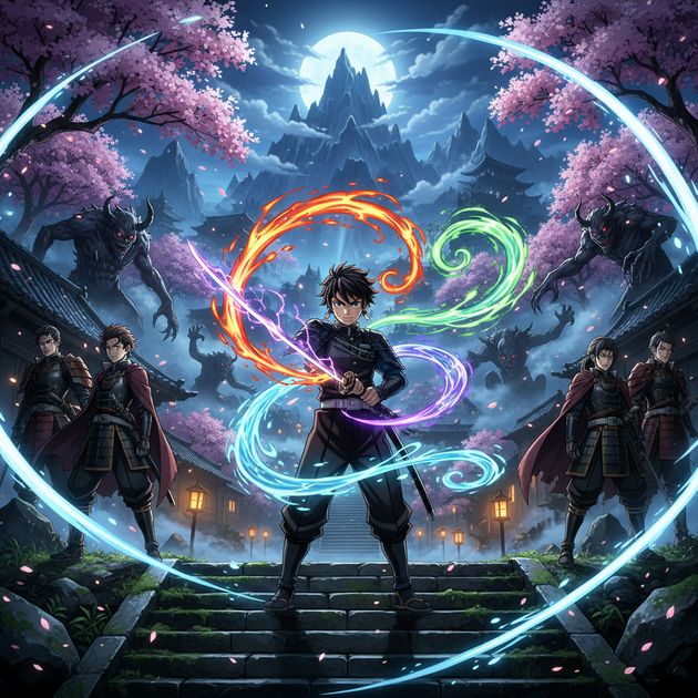 Breath of Eternal Dawn - Jabali AI Poster