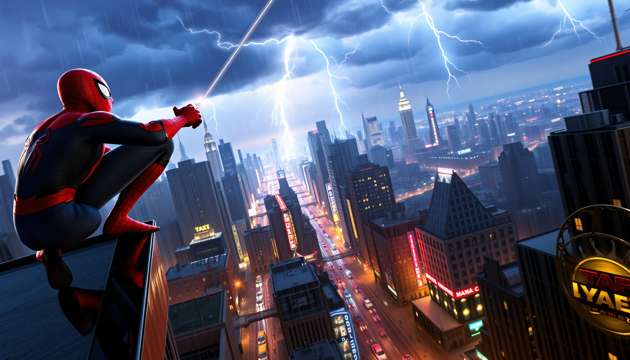 Spider-Man: City in Motion - Jabali AI Poster