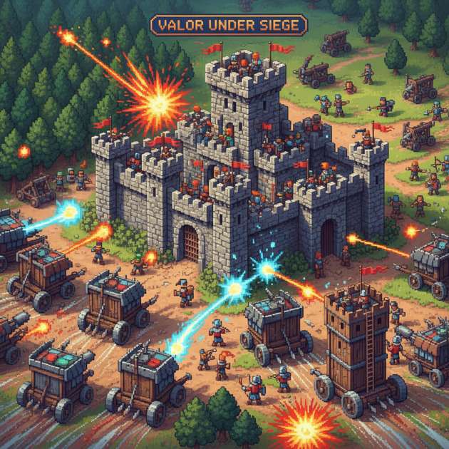 Siege Sprint: Castle Clash - Jabali AI Poster
