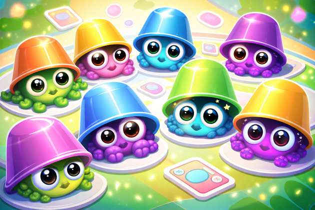 Alien Pairs: Cosmic Memory Match - Jabali AI Poster