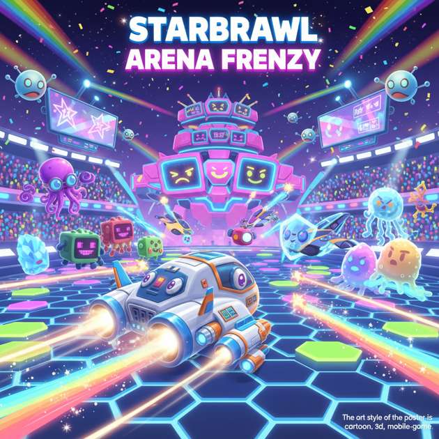 Starbrawl Arena Frenzy - Jabali AI Poster
