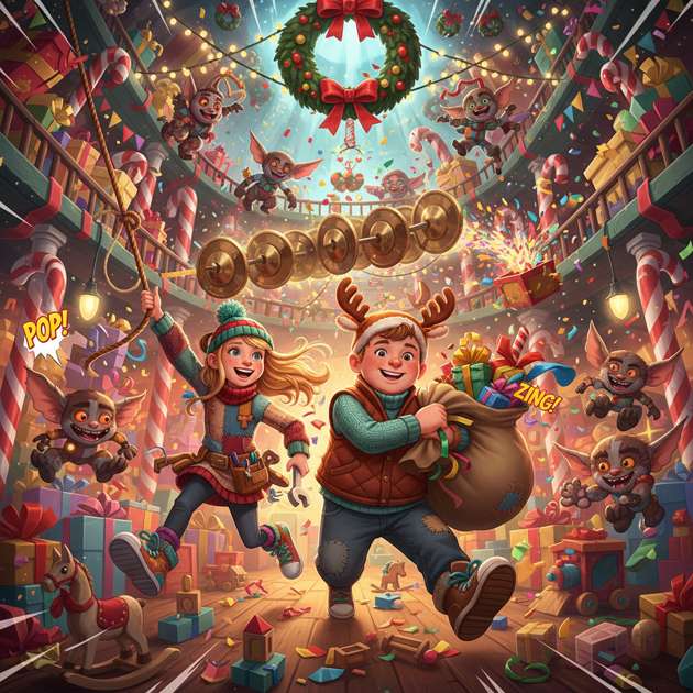 Clockwork Caper - Jabali AI Poster