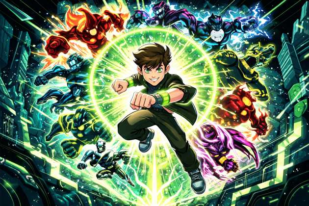 Ben 10 Omniverse Ultimate Alien Force - Jabali AI Poster