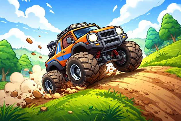 Hill Climb Rush 3 - Jabali AI Poster