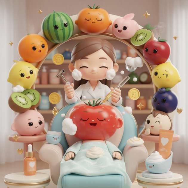 Skin Pop Salon - Jabali AI Poster