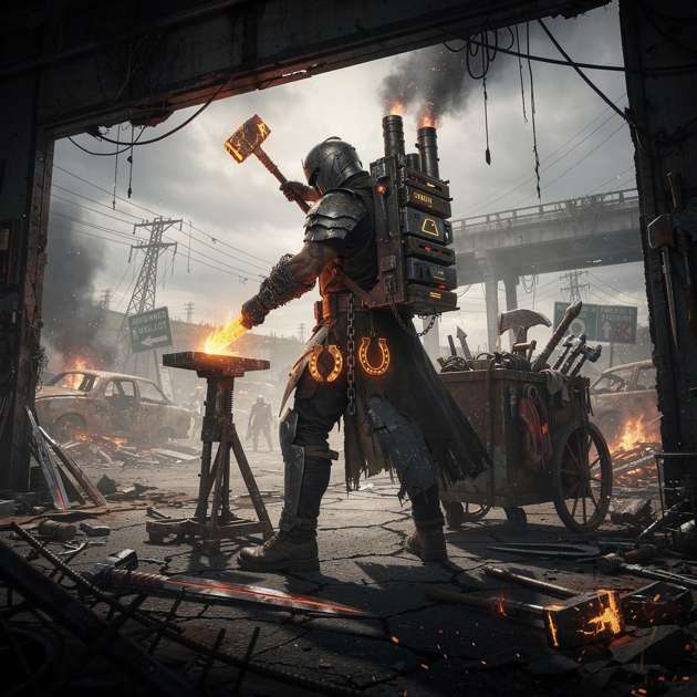 Forgefall - Jabali AI Poster