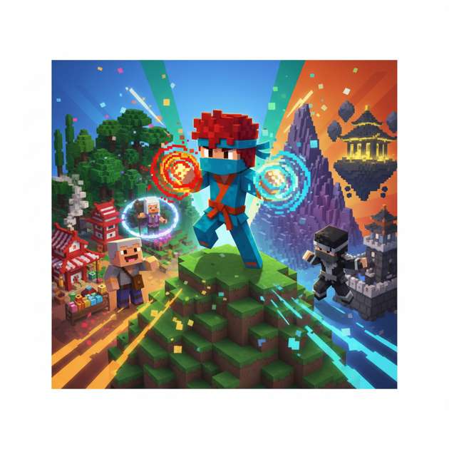 Block Ninja Legends - Jabali AI Poster