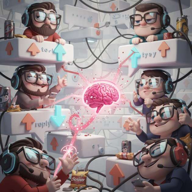 Reddit Braincell Relay - Jabali AI Poster
