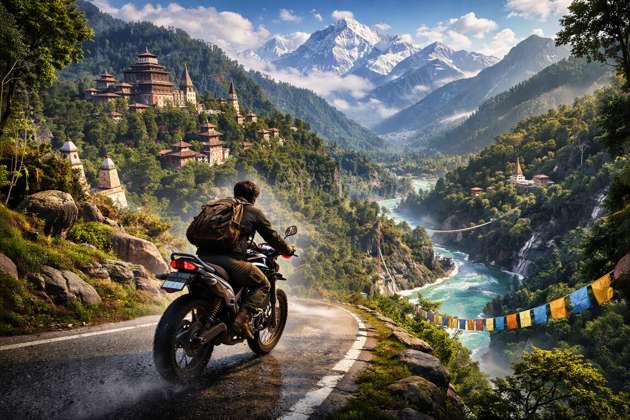 Nepal Adventure - Jabali AI Poster