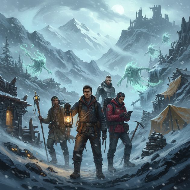 Summit of Spirits - Jabali AI Poster