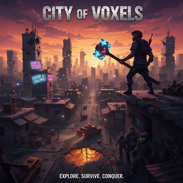 Urban Block Frontier - Jabali AI Poster