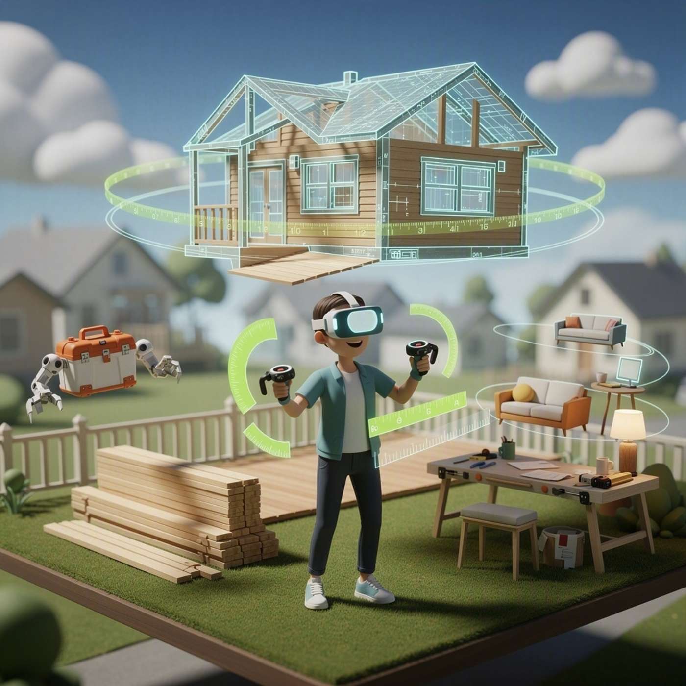 VR House Forge game artwork