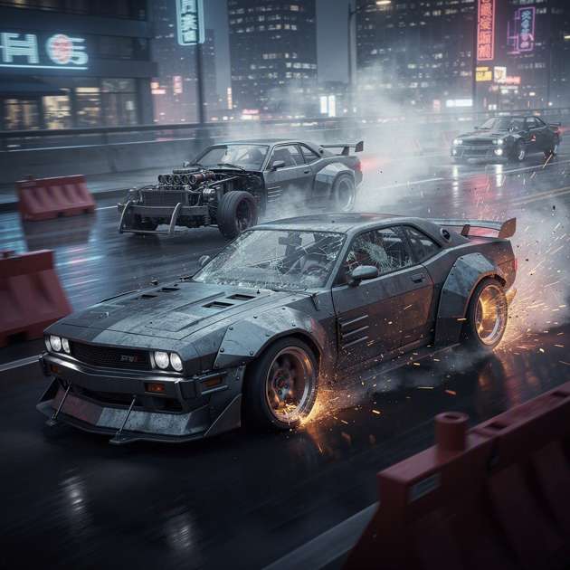 Road Rage Rivals - Jabali AI Poster