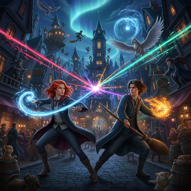 Wards of the Enchanted City - Jabali AI Poster