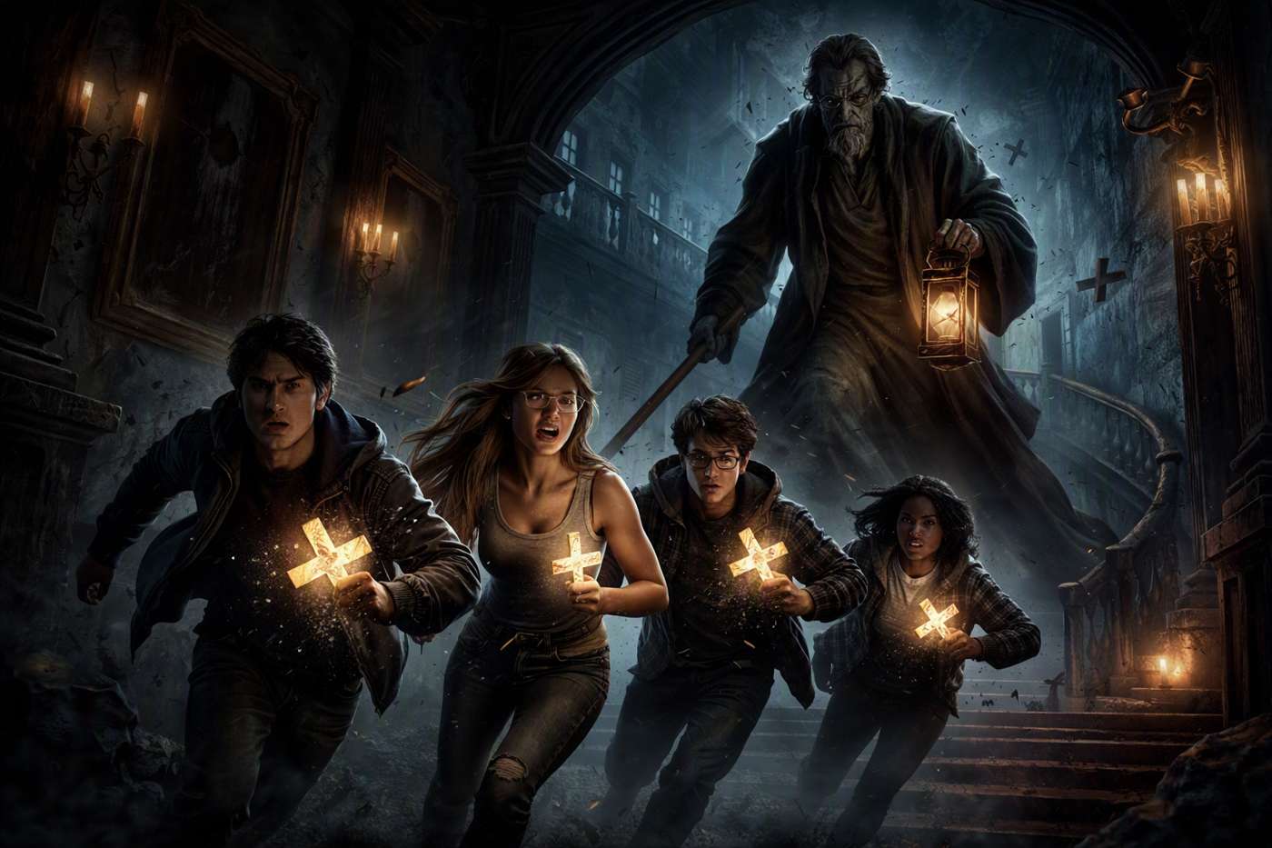 Crosshunt Mansion game artwork