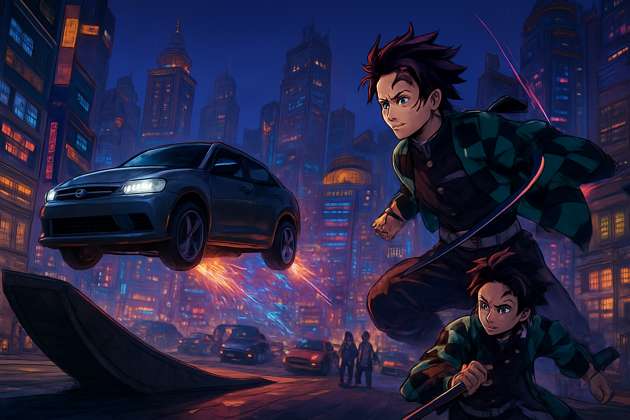 Neon Streets Rampage - Jabali AI Poster