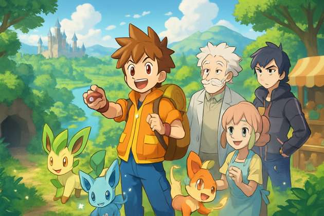 Pokemon Questbound - Jabali AI Poster