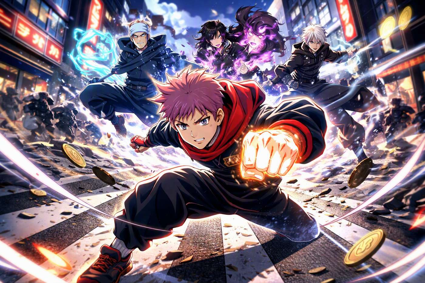 Cursed Clash Shibuya game artwork