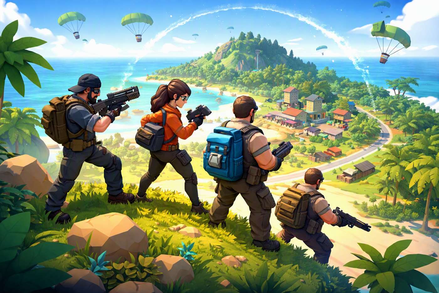 Island Rush Royale game artwork