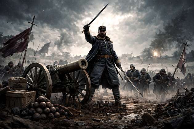 1867 Guerra de Impérios - Jabali AI Poster