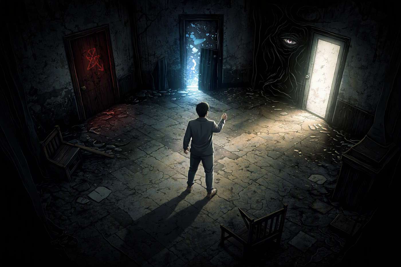 The Wrong Door game artwork