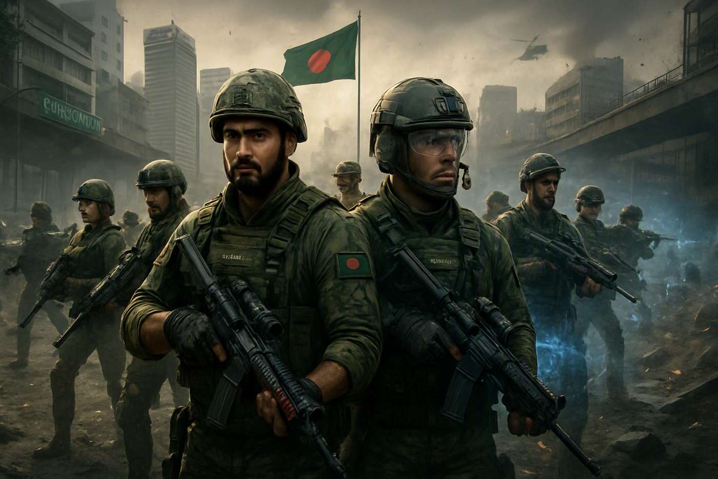 The Bangladesh Army game artwork
