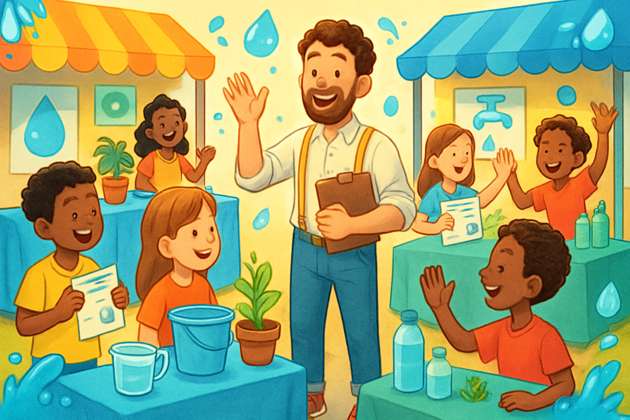 Splashtastic Carbon Quest - Jabali AI Poster