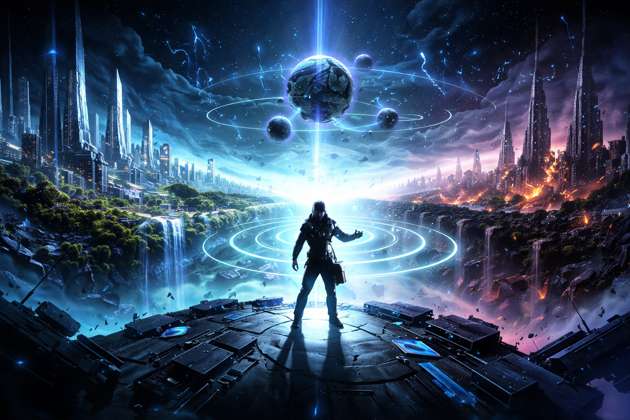 Ripple Realms - Jabali AI Poster