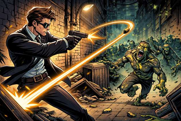 Agent vs Zombies Ricochet Raid - Jabali AI Poster