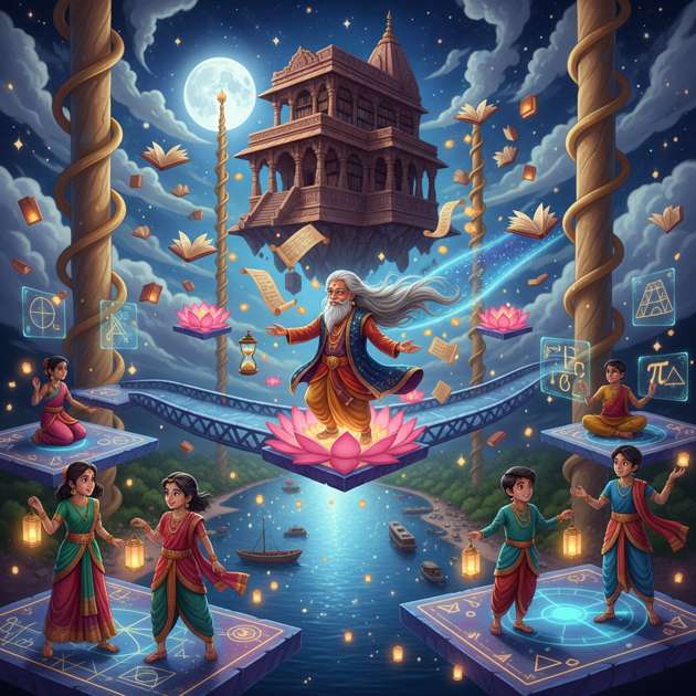 Mystic Math Quest - Jabali AI Poster