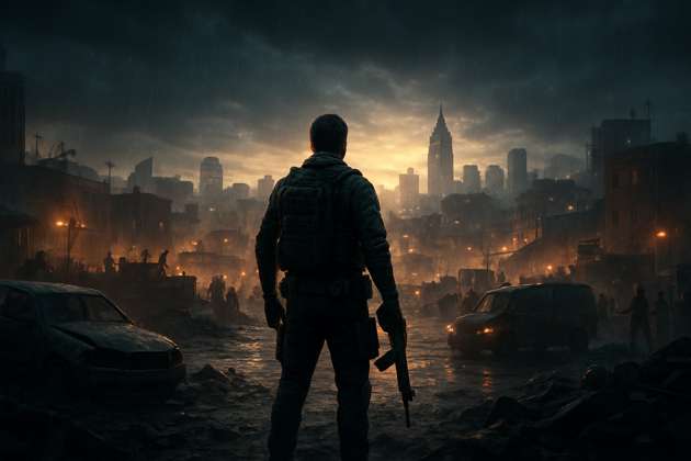 Ciudad en Rebelión - Jabali AI Poster