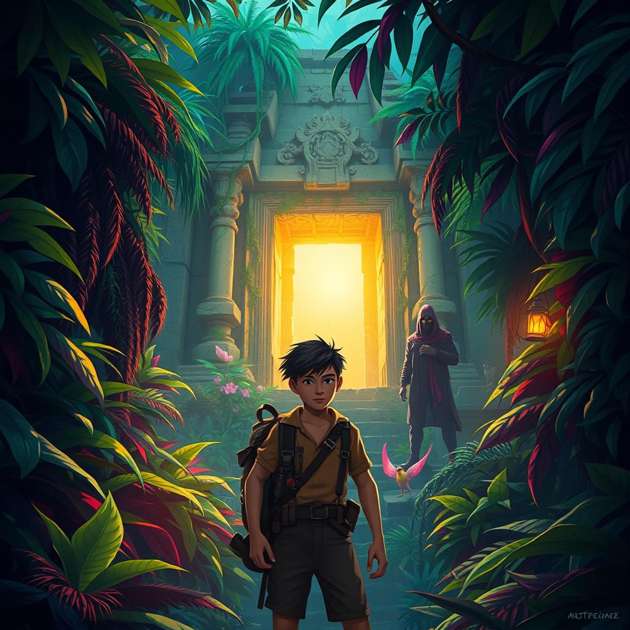 Temple Hunters - Jabali AI Poster