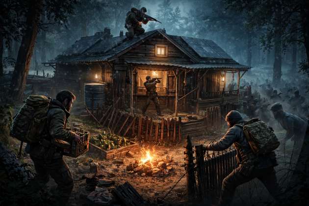 Zombie Ghar Survival - Jabali AI Poster