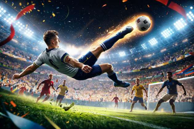 Mundial Golazo Frenético - Jabali AI Poster