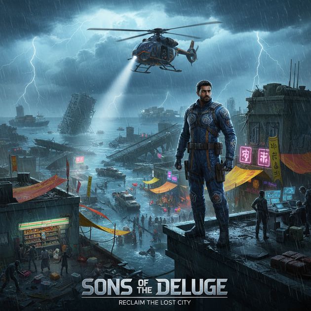 Stormbreak: City in Peril - Jabali AI Poster