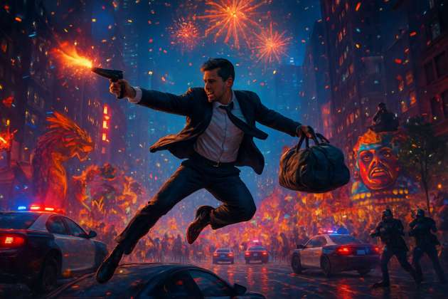 Parade of Chaos - Jabali AI Poster